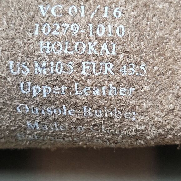 Olukai Hookai Brown Leather Men's 10.5 M - Picture 8 of 8